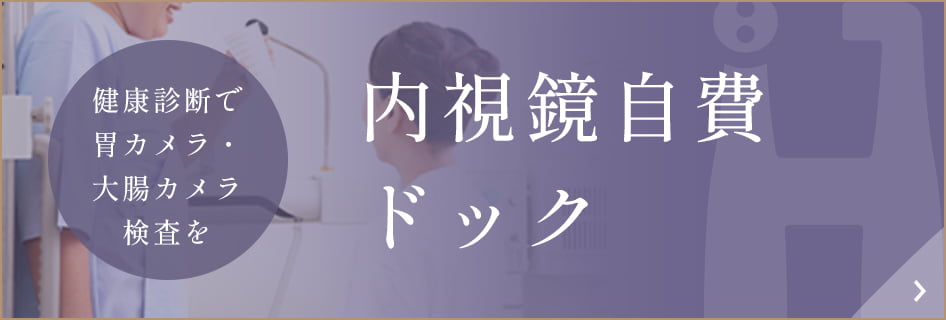 内視鏡自費ドックバナー