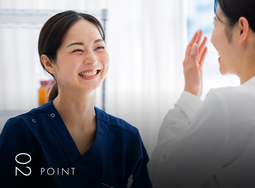 女性医師が在籍専門医も多数在籍