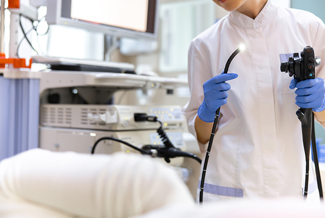 経験豊富な内視鏡専門医によるチーム診療