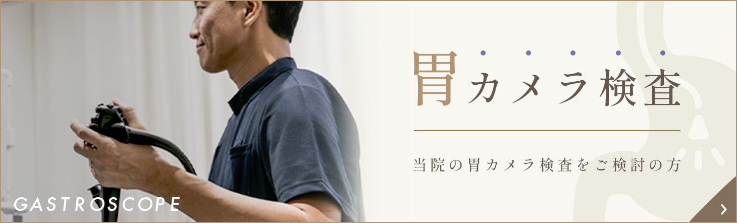 胃カメラ検査 当院の胃カメラ検査をご検討の方