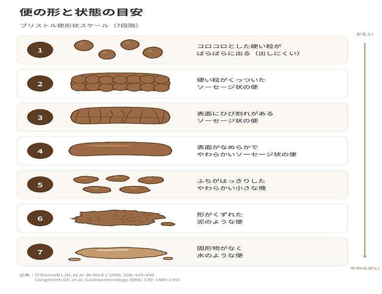 便の形と状態の目安